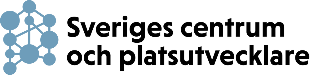 Sveriges centrum- och platsutvecklare logotyp